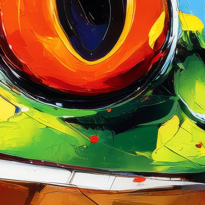 Pop Art Frosch