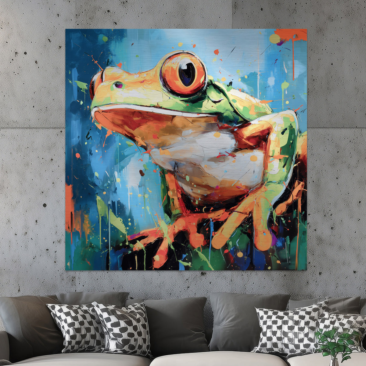 Pop Art Frosch