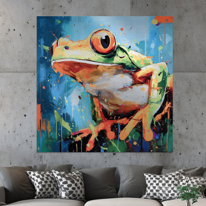 Pop Art Frosch