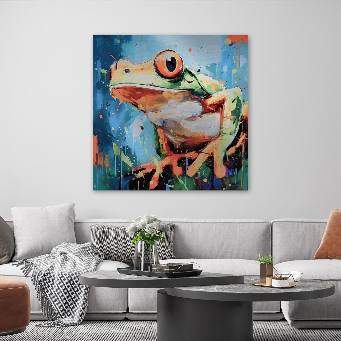 Pop Art Frosch