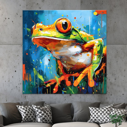 Pop Art Frosch
