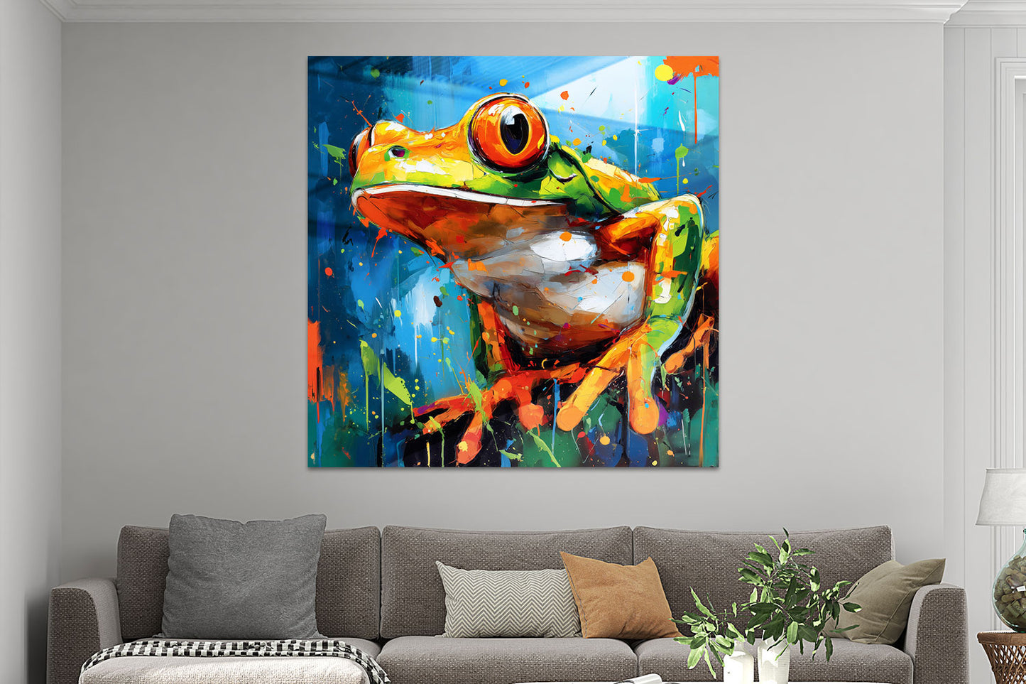 Pop Art Frosch