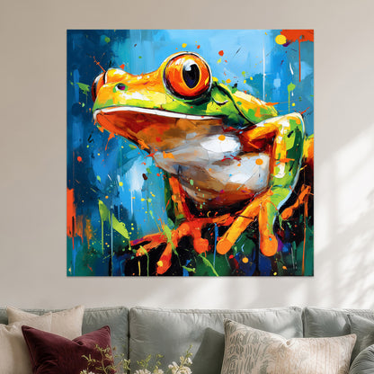 Pop Art Frosch