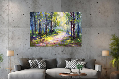 Frühlingshafter Wald