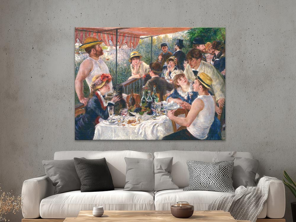 Pierre-Auguste Renoir - Das Frühstück der Ruderer