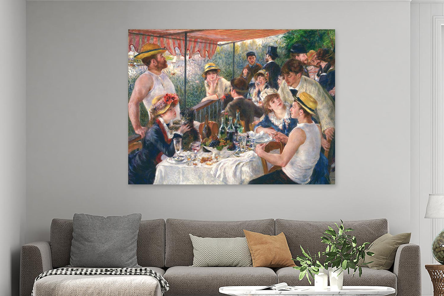 Pierre-Auguste Renoir - Das Frühstück der Ruderer