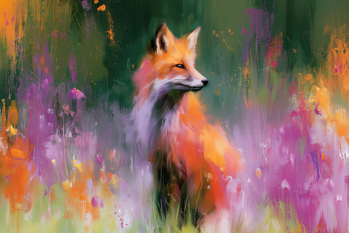 Fuchs Gemälde als hochwertiger Kunstdruck. Jetzt bestellen als Wandbild auf Leinwand, Alu-Dibond, hinter Acrylglas oder als Poster. Versandkostenfreie Lieferung innerhalb Deutschlands.