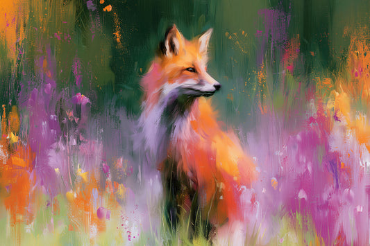 Fuchs Gemälde als hochwertiger Kunstdruck. Jetzt bestellen als Wandbild auf Leinwand, Alu-Dibond, hinter Acrylglas oder als Poster. Versandkostenfreie Lieferung innerhalb Deutschlands.