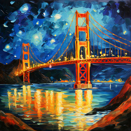 Golden Gate Bridge Gemälde
