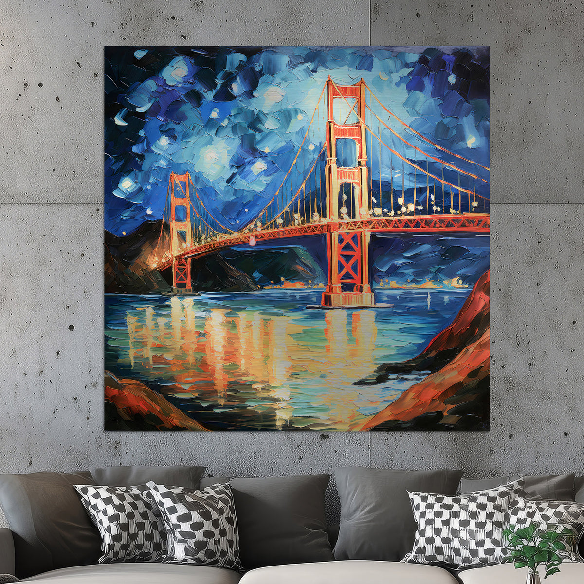 Golden Gate Bridge Gemälde