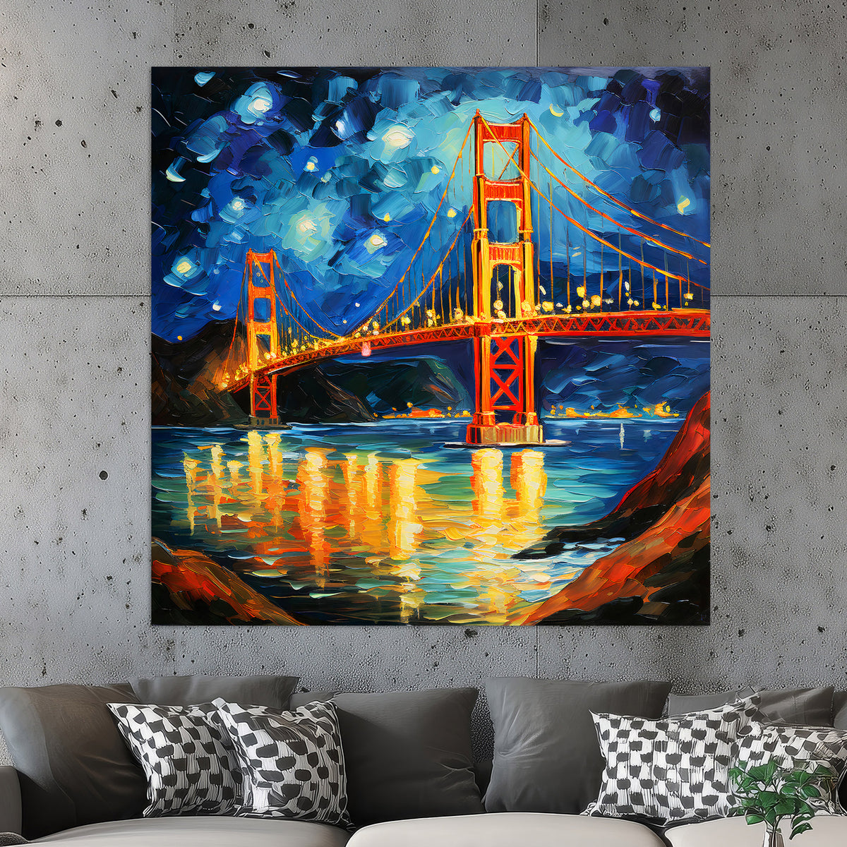 Golden Gate Bridge Gemälde