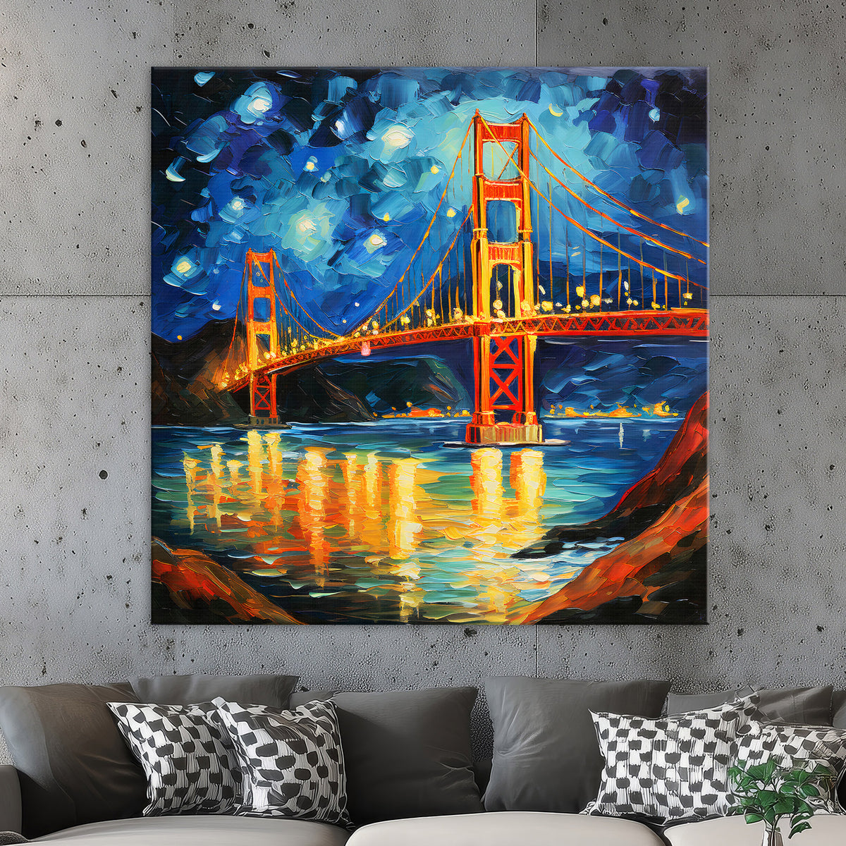 Golden Gate Bridge Gemälde