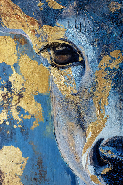 Hirschgemälde als hochwertiger Kunstdruck. Jetzt bestellen als Wandbild auf Leinwand, Alu-Dibond, hinter Acrylglas oder als Poster.