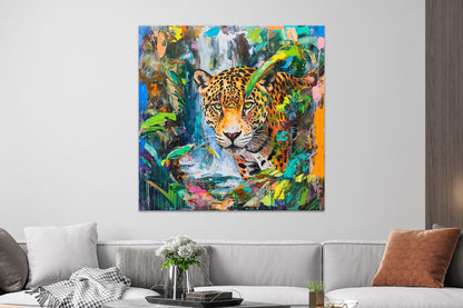 Jaguar im Dschungel