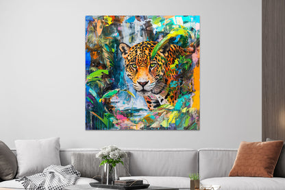 Jaguar im Dschungel