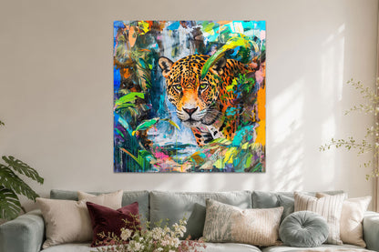 Jaguar im Dschungel