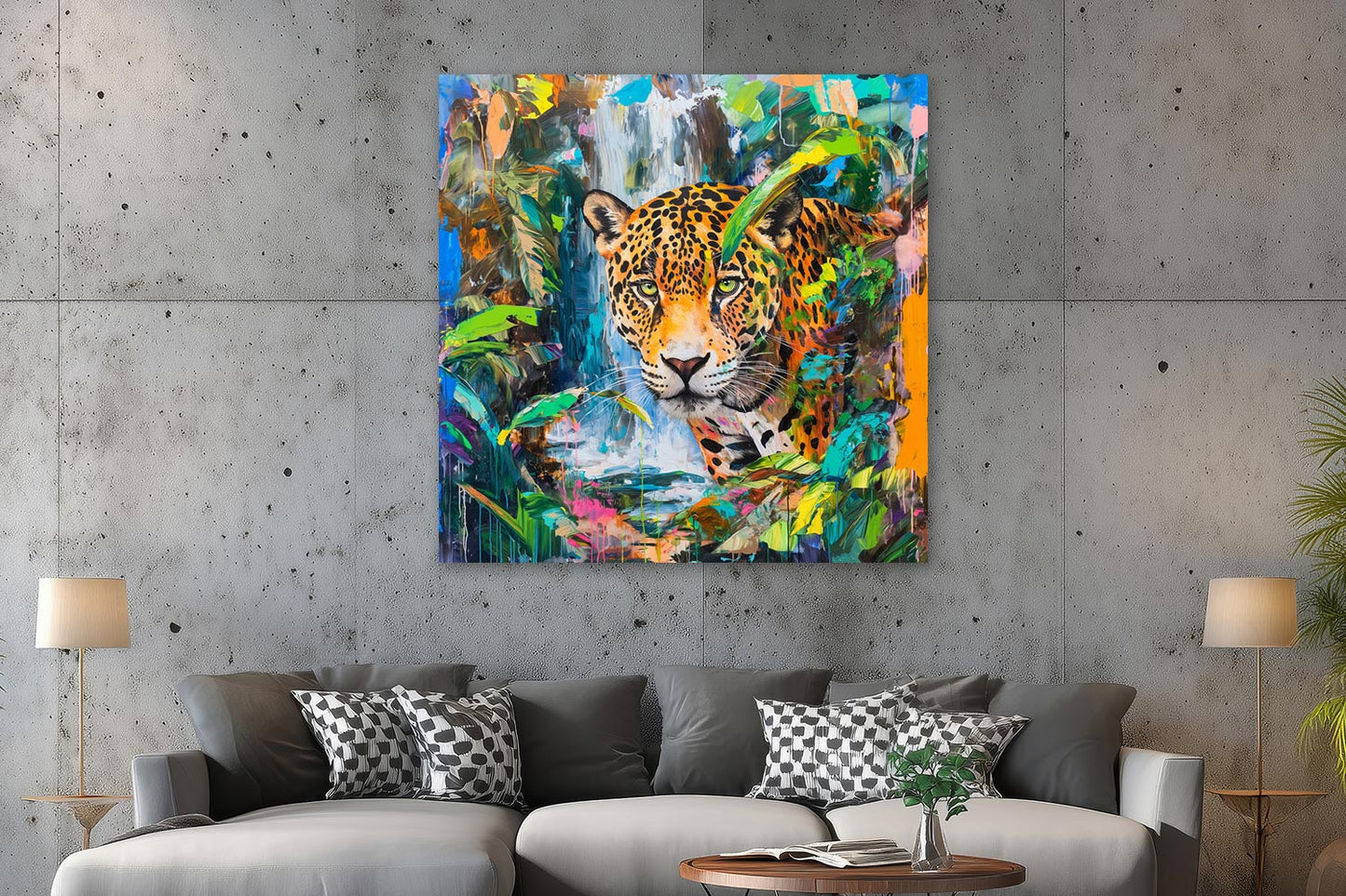 Jaguar im Dschungel