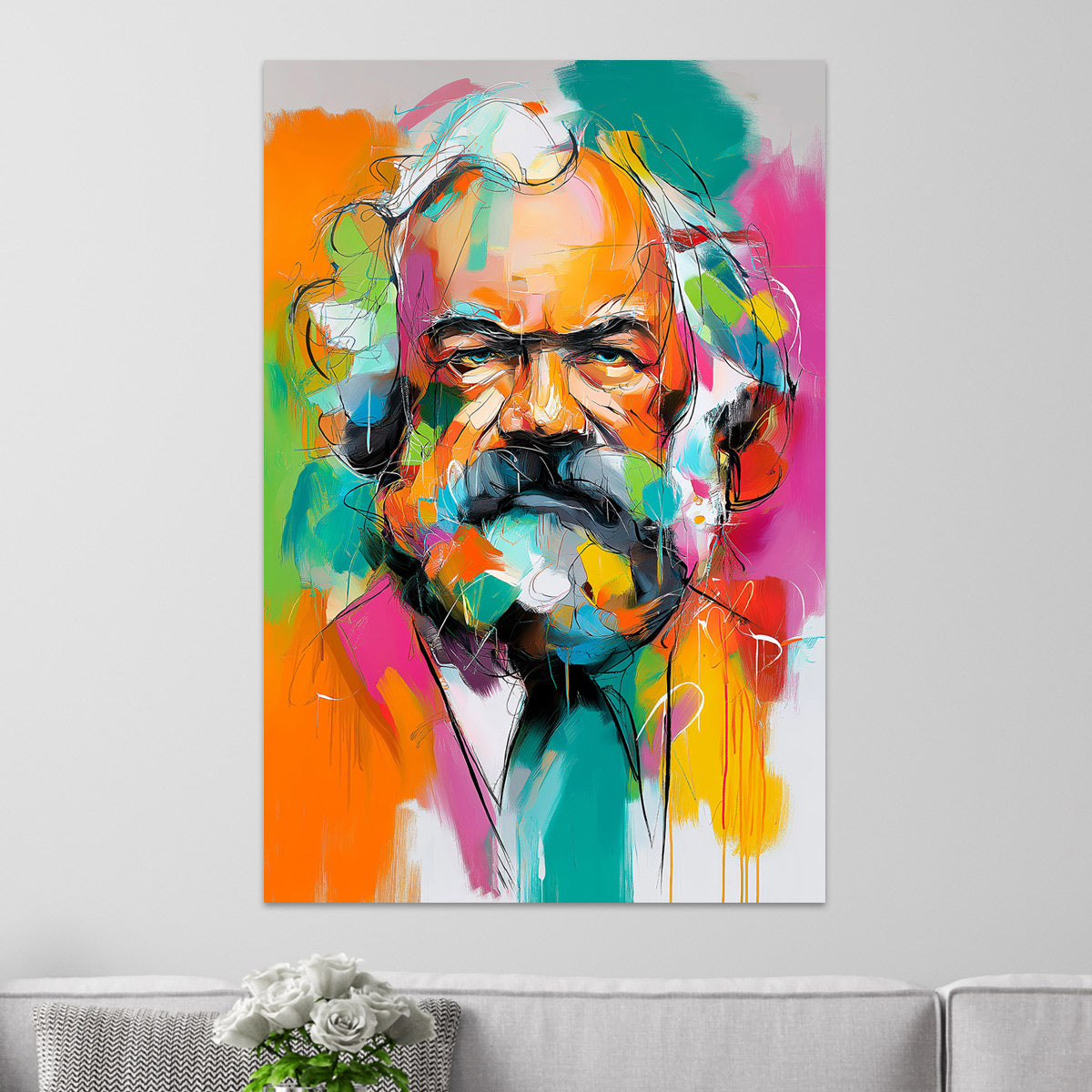 Karl Marx Porträt