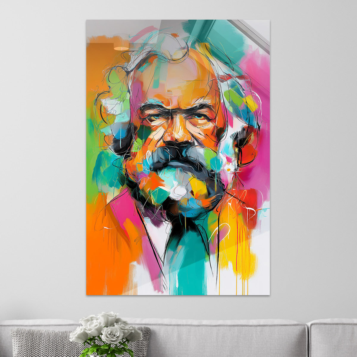 Karl Marx Porträt