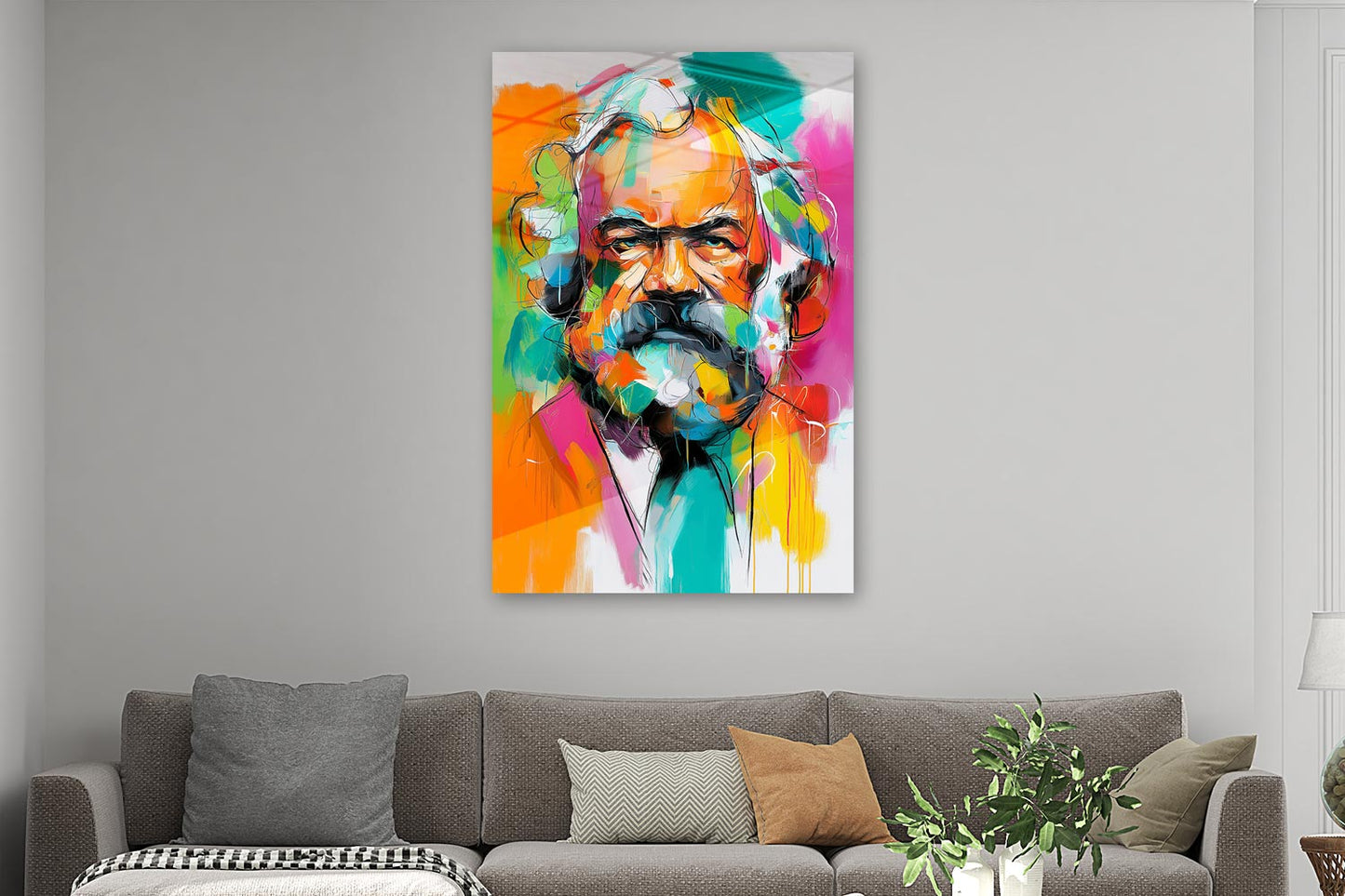 Karl Marx Porträt