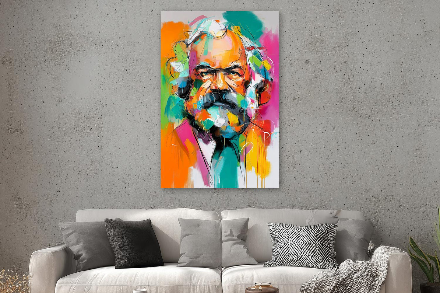 Karl Marx Porträt