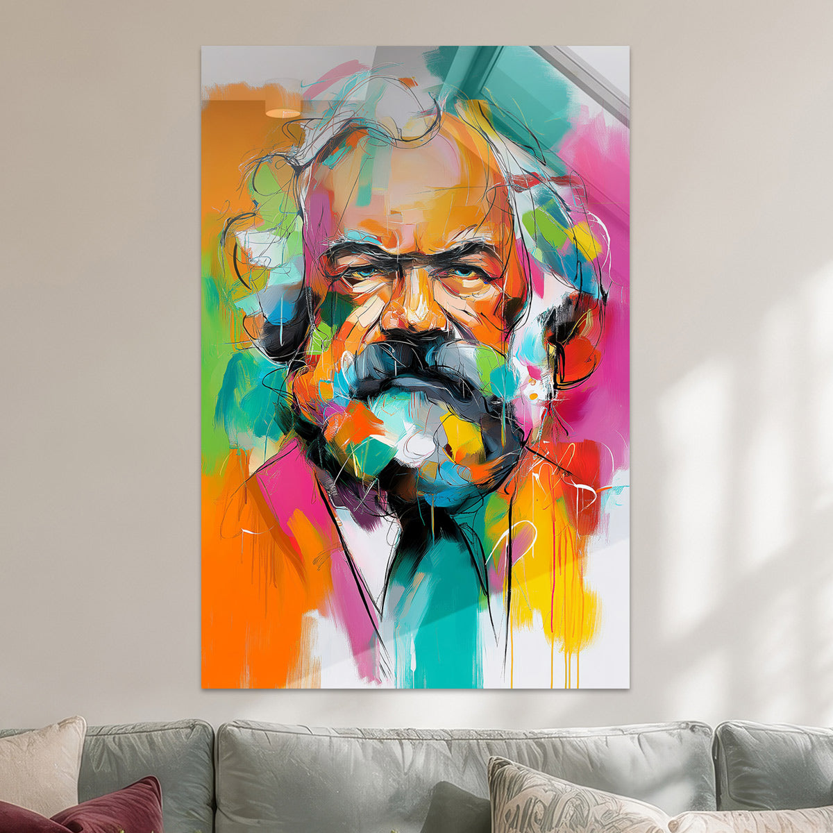 Karl Marx Porträt