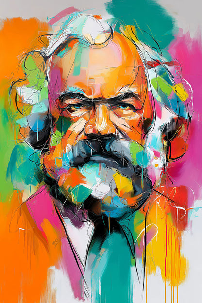 Karl Marx Porträt