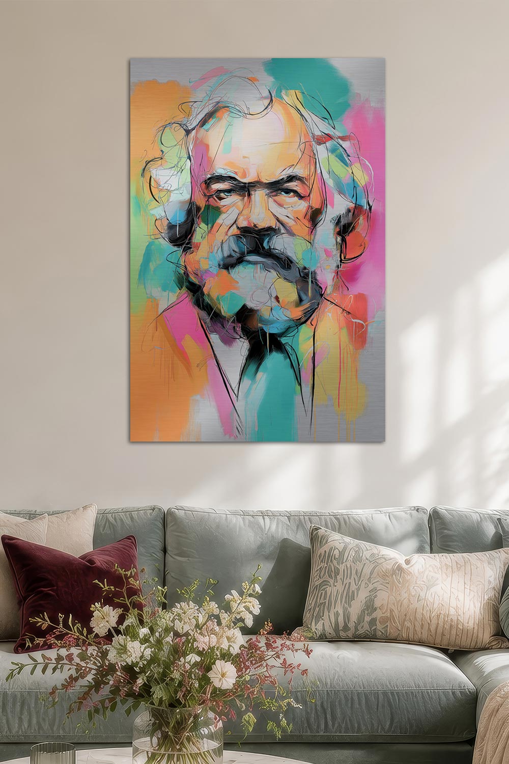 Karl Marx Porträt