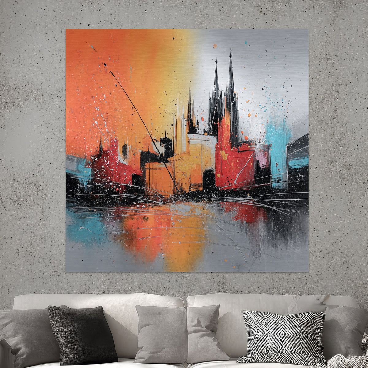 Abstrakte Köln