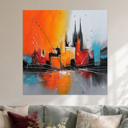 Abstrakte Köln