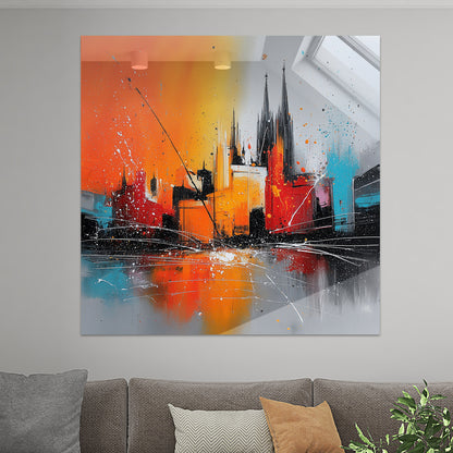 Abstrakte Köln
