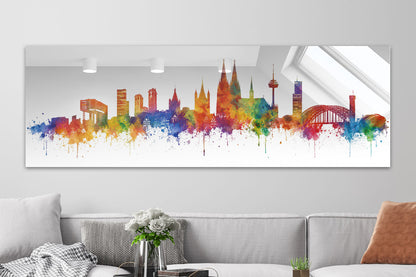 Köln Panorama Skyline