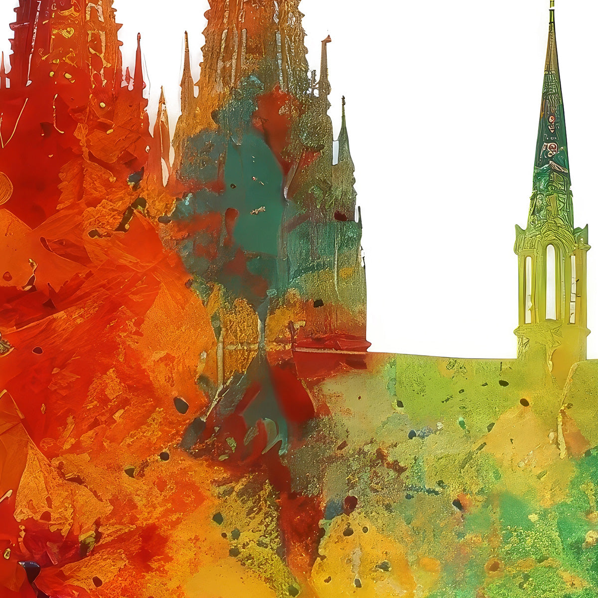 Köln Panorama Skyline