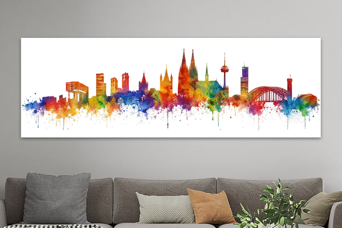 Köln Panorama Skyline