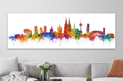 Köln Panorama Skyline