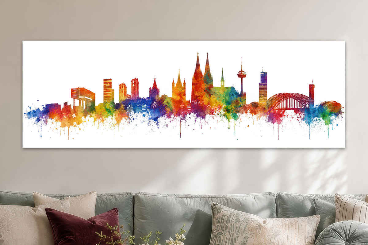 Köln Panorama Skyline