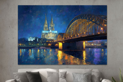 Kölner Dom bei Nacht