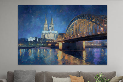 Kölner Dom bei Nacht
