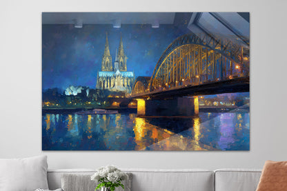 Kölner Dom bei Nacht