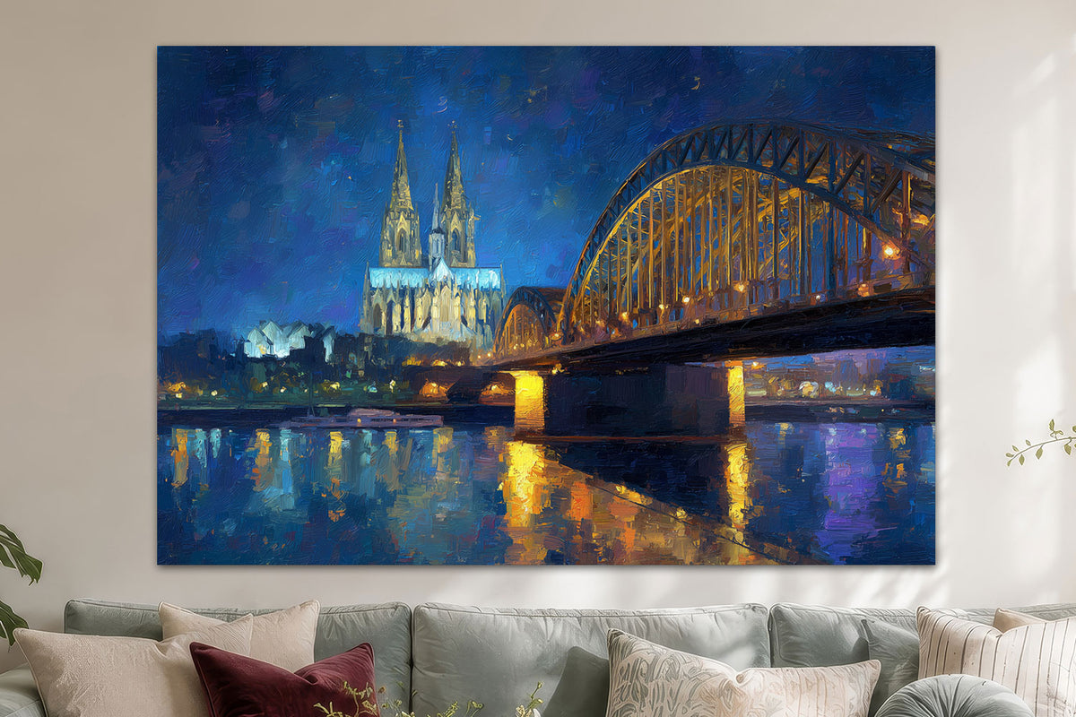 Kölner Dom bei Nacht