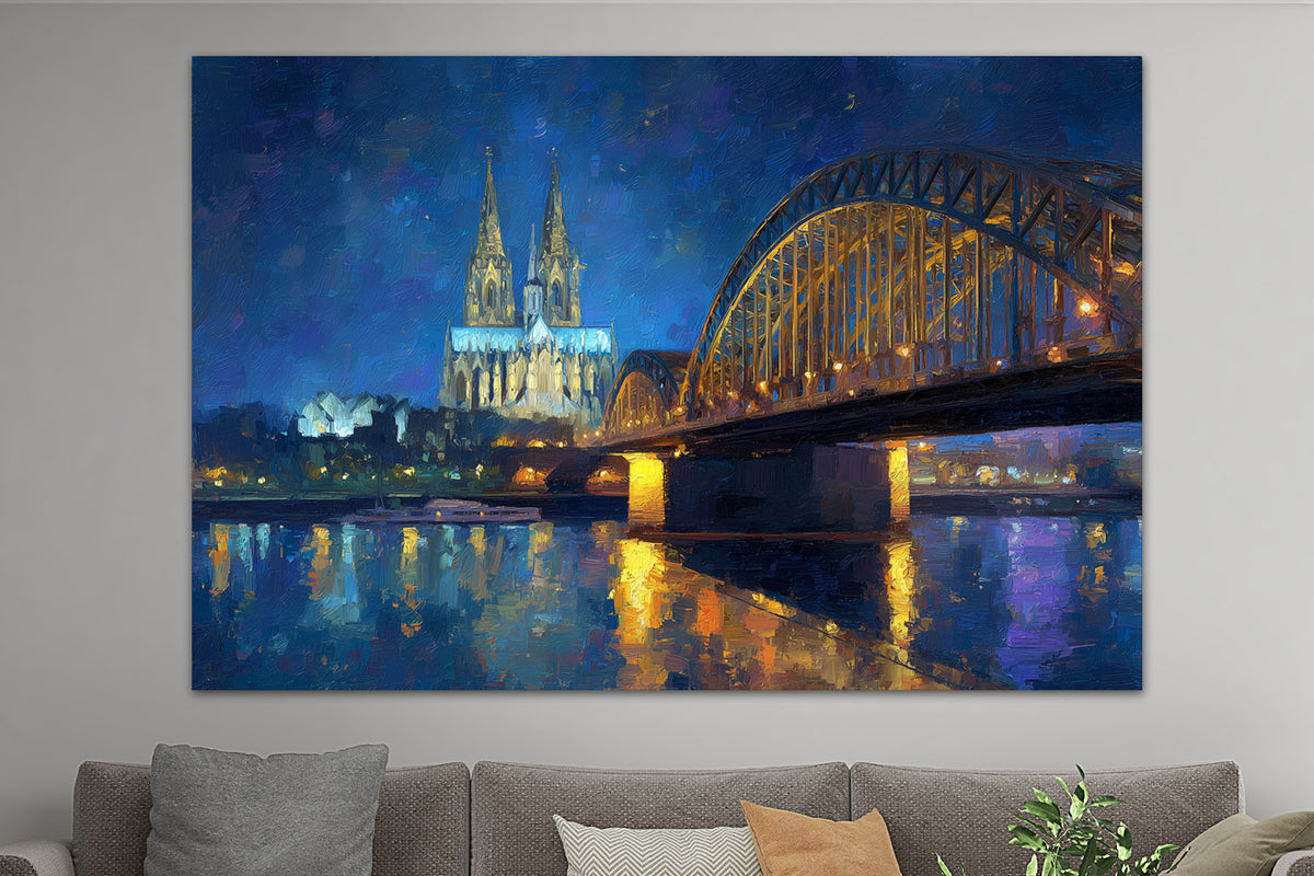 Kölner Dom bei Nacht