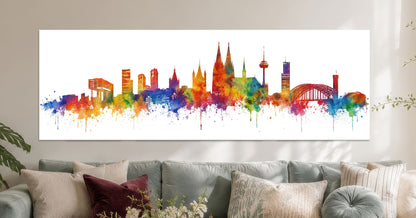 Köln Panorama Skyline