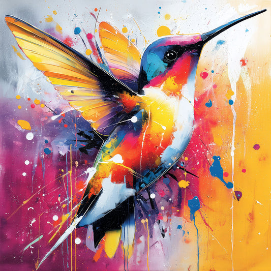 Kolibri Gemälde