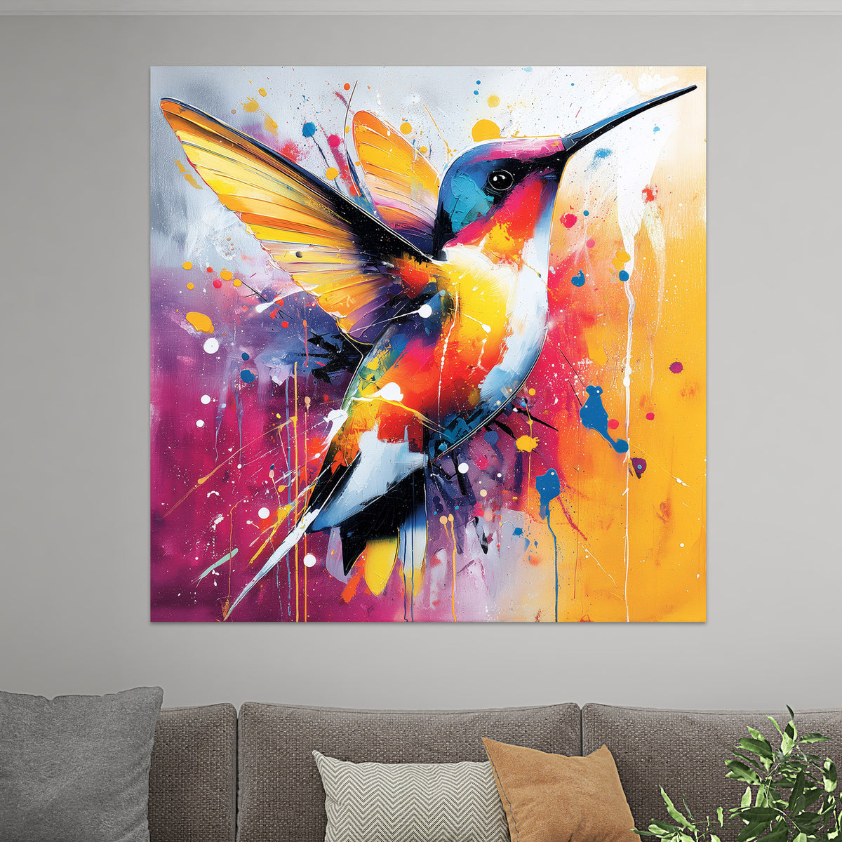 Kolibri Gemälde