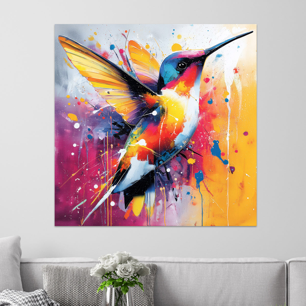 Kolibri Gemälde