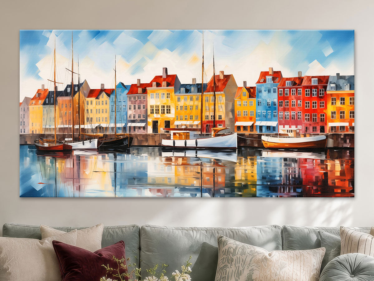 Nyhavn wie gemalt