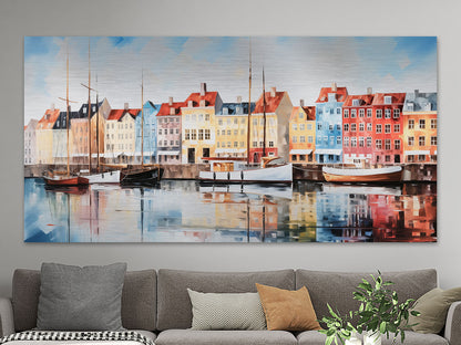 Nyhavn wie gemalt
