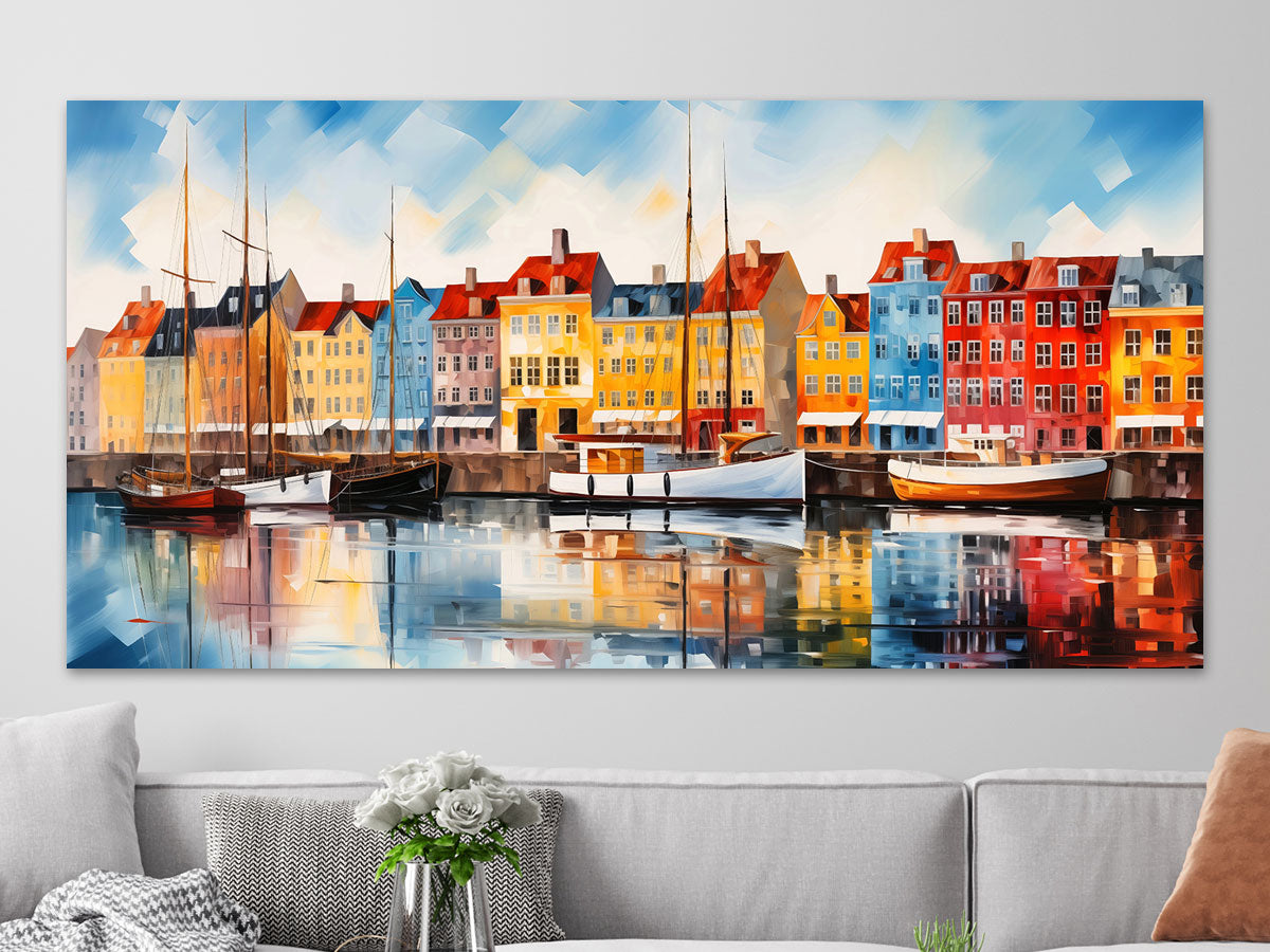 Nyhavn wie gemalt
