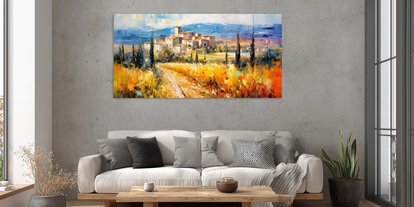 Landschaft in der Toskana