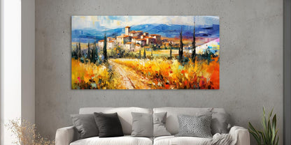 Landschaft in der Toskana